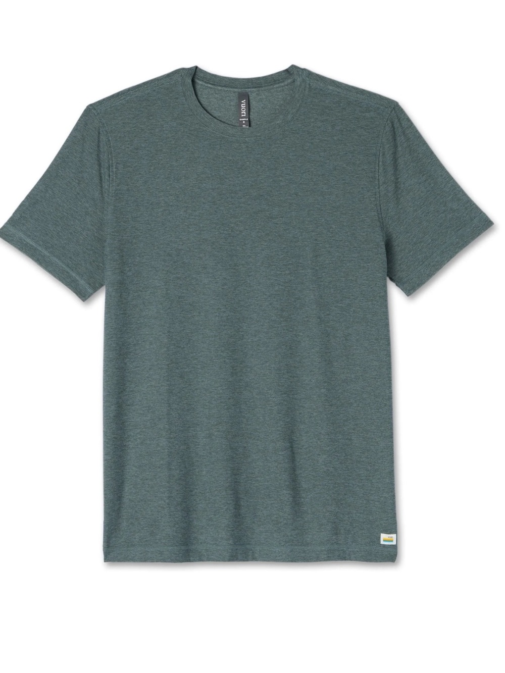 Vuori Dark Green Short Sleeve Crewneck Tee. Size M